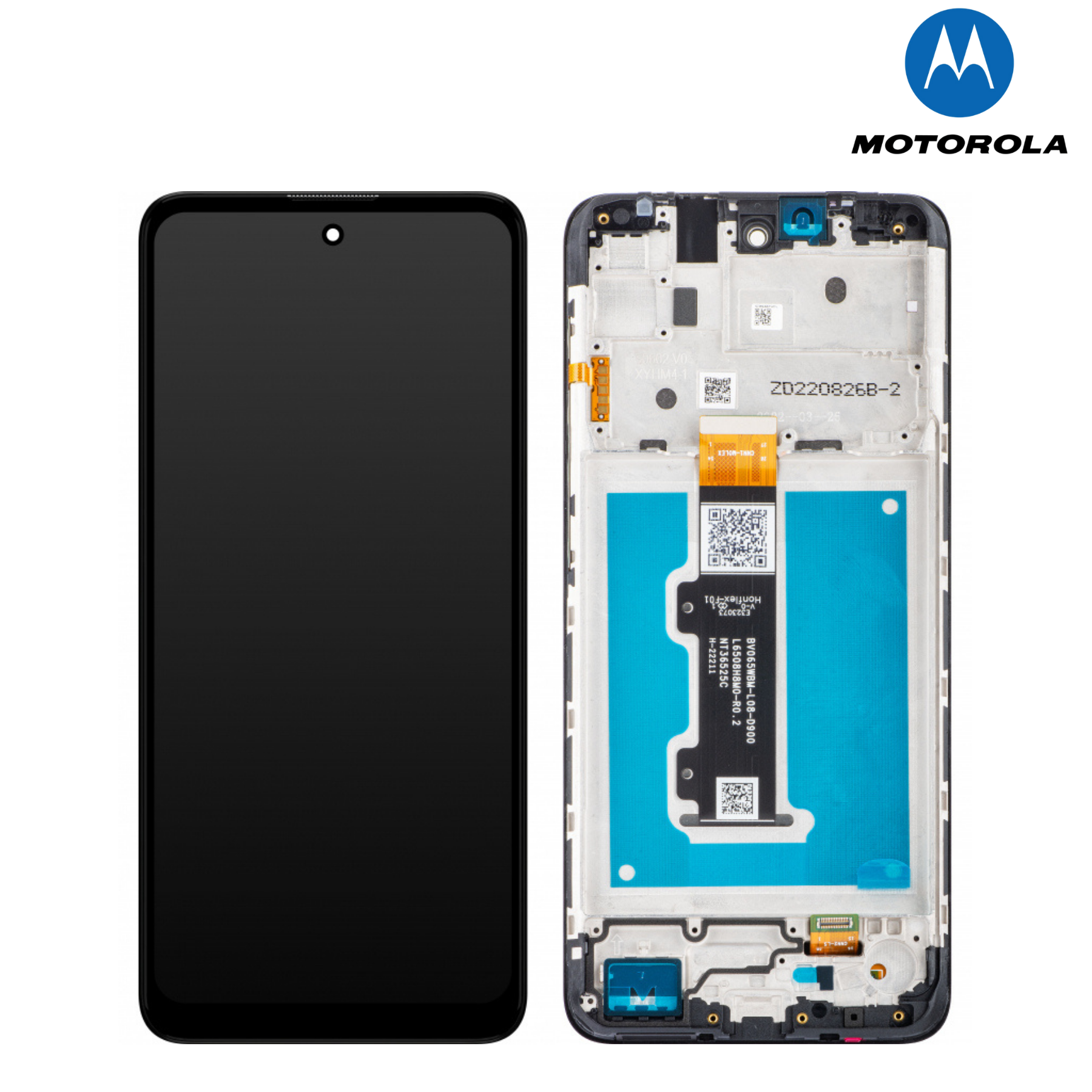 LCD Display Module for Motorola Moto G04s, Black